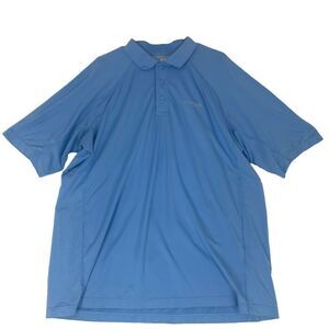 Columbia PFG Polo Shirt Mens XLarge Blue Omni Freeze Zero Short Sleeve Fishing